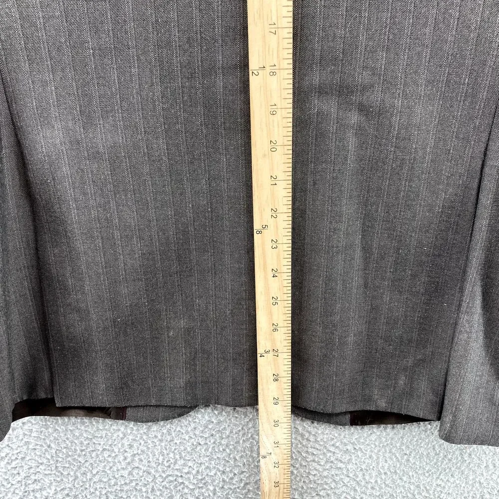 Banana Republic Blazer Mens 40R Brown Pinstripe Corpcore Bussiness Office Coat‎